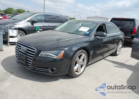 2013 Audi A8 3.0T z USA, uszkodzony, nr VIN WAUAGAFD6DN006259